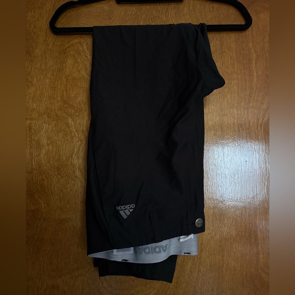 Adidas Black and Gray Golf pants